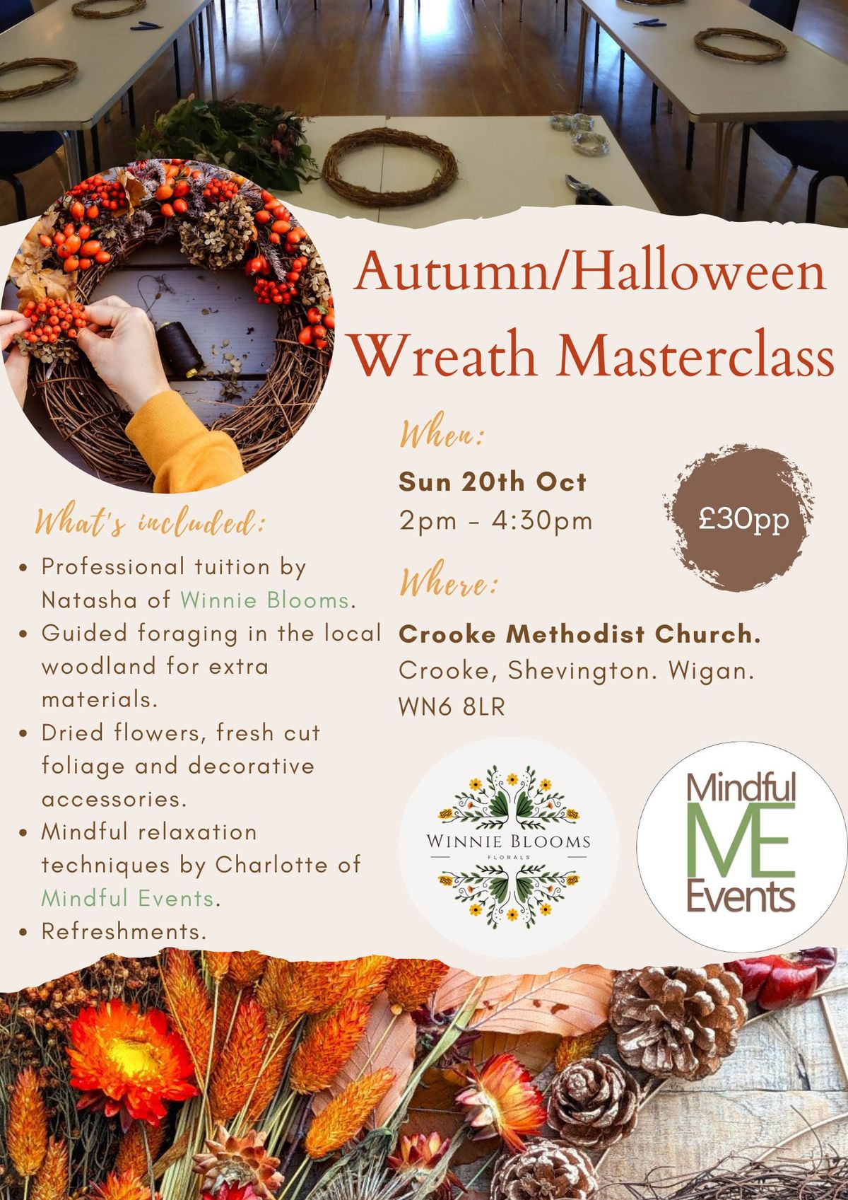 Autumn Wreath Masterclass - Extra Date