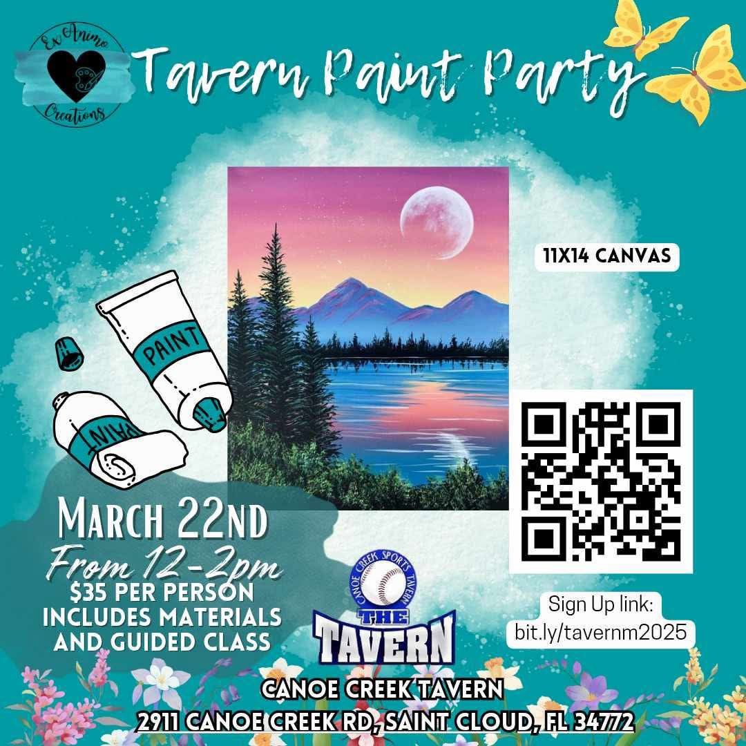 Sip & Paint \ud83c\udfa8 @ The Tavern