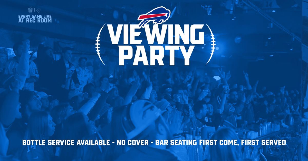 Bills Viewing Party - Buffalo @ New York Jets