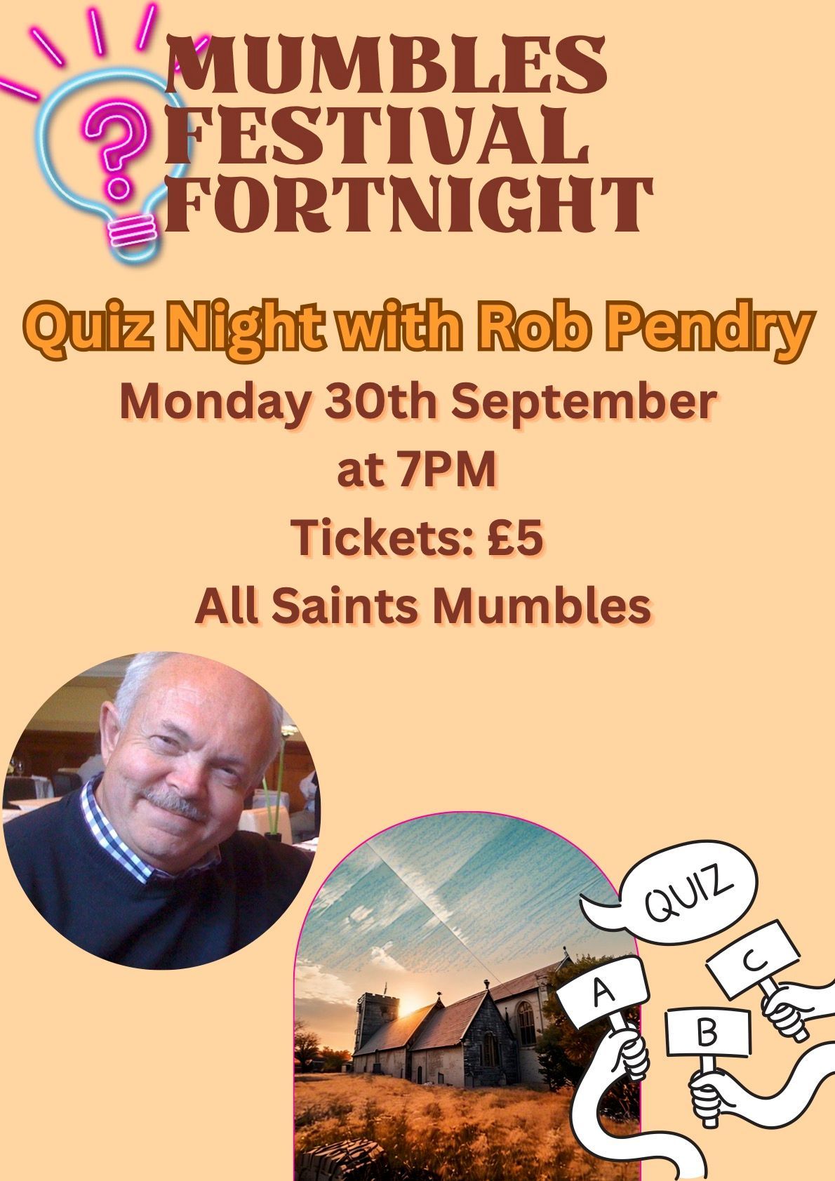 A Fun QUIZ evening with Rob Pendry