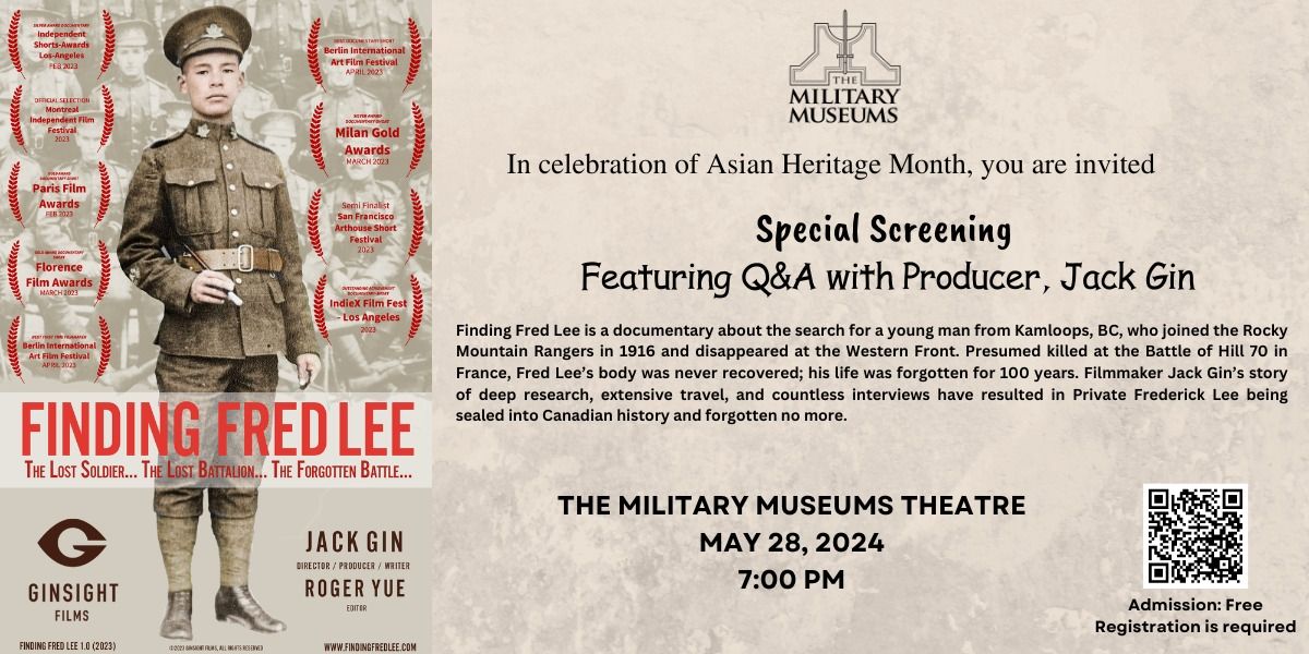 Film Screening -Finding Fred Lee