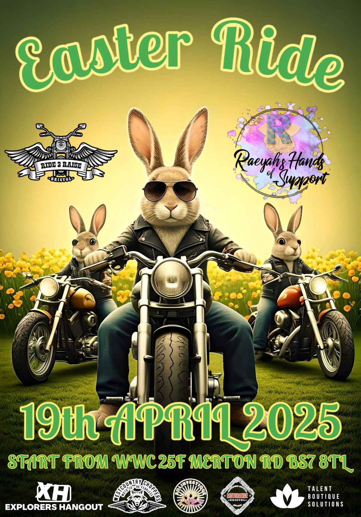 Easter Ride For Raeyah's Hands of Support 