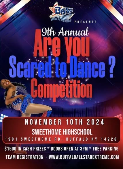 Are you scared to Dance Competition