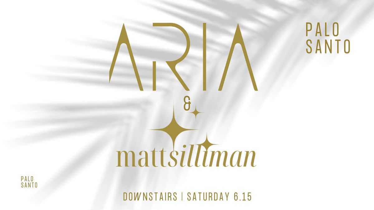 Aria & Matt Silliman downstairs at Palo Santo 