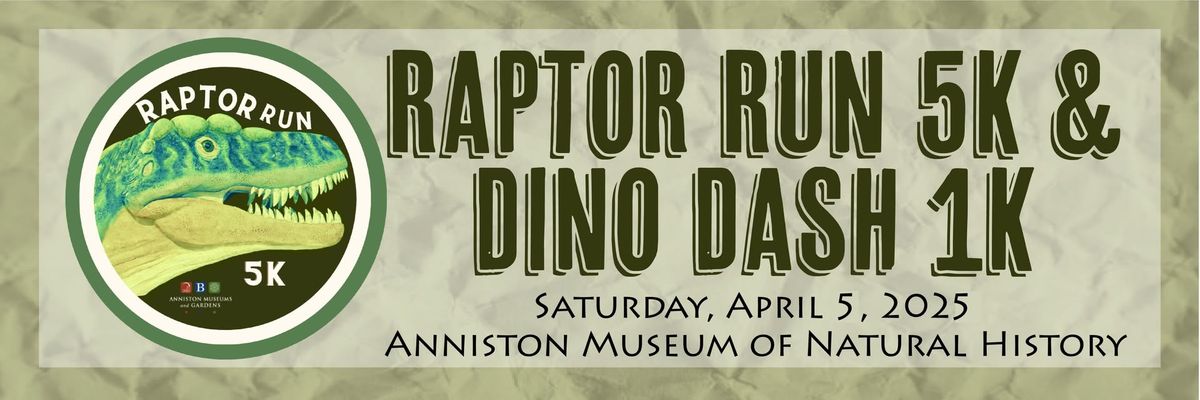 Raptor Run 5k & Dino Dash Fun Run