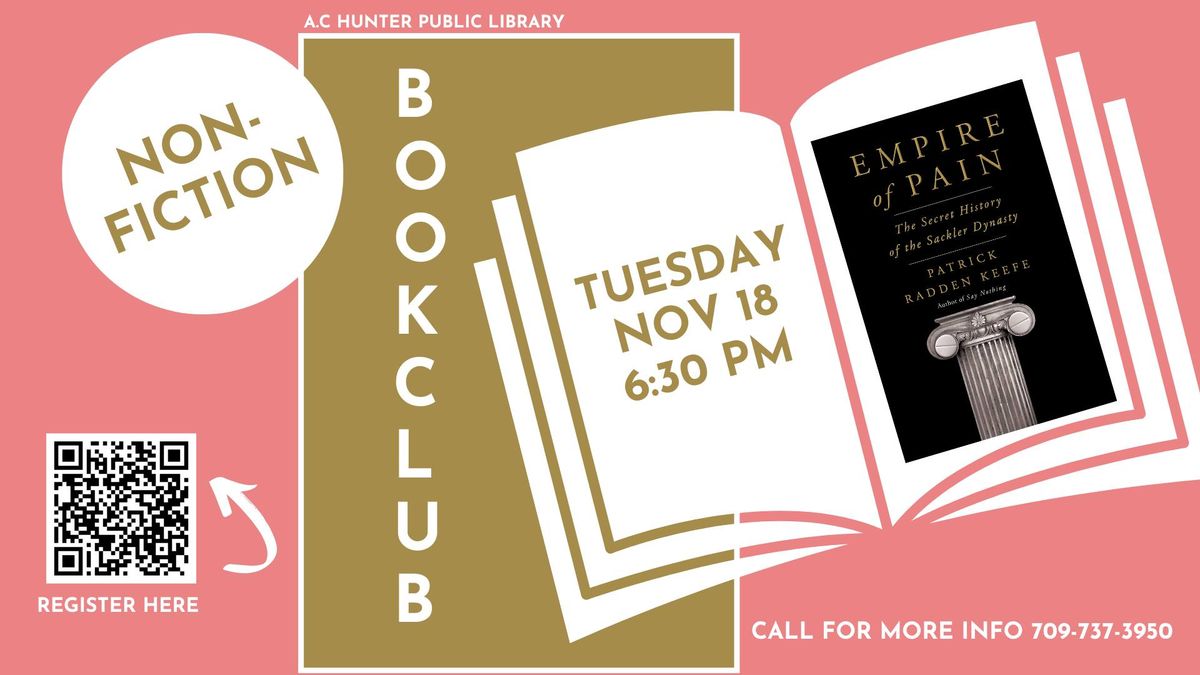 Non-Fiction Book Club: Fall Meeting