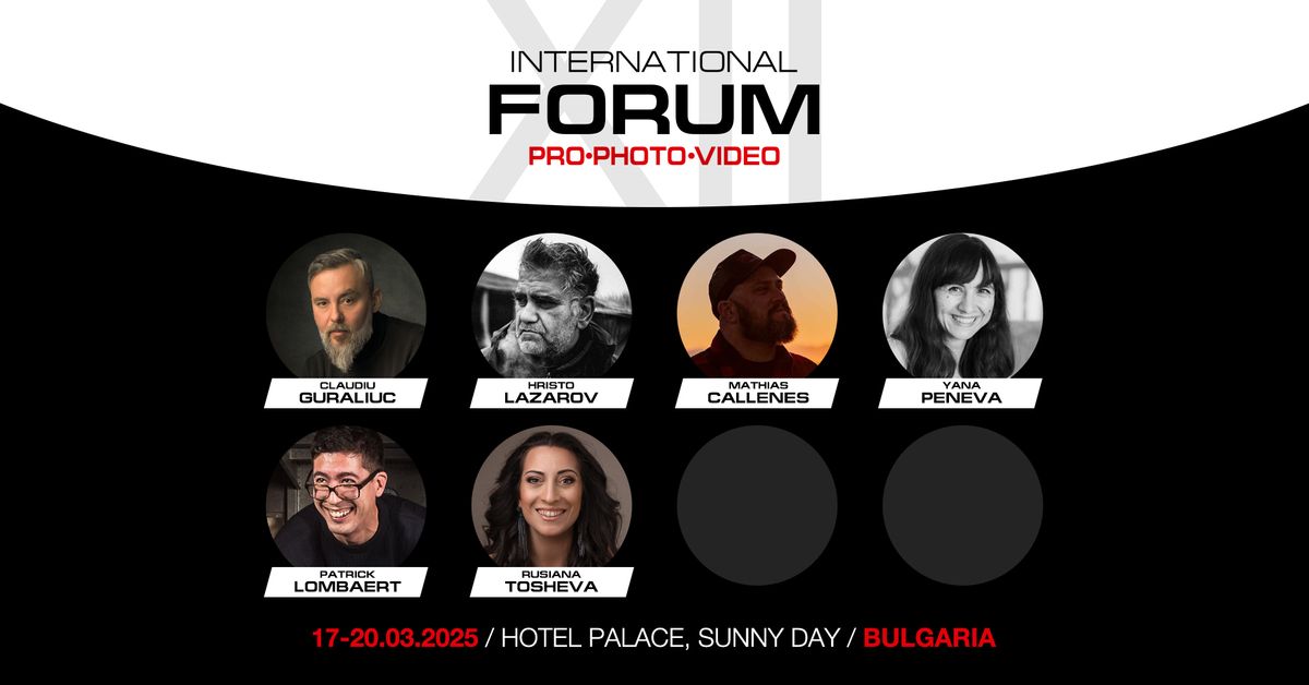 12-th International Forum for Professional Photographers and Videographers