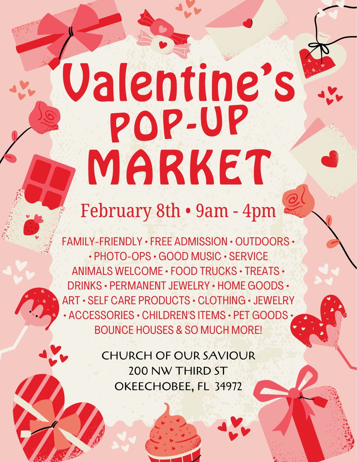 Valentine\u2019s Pop-Up Market