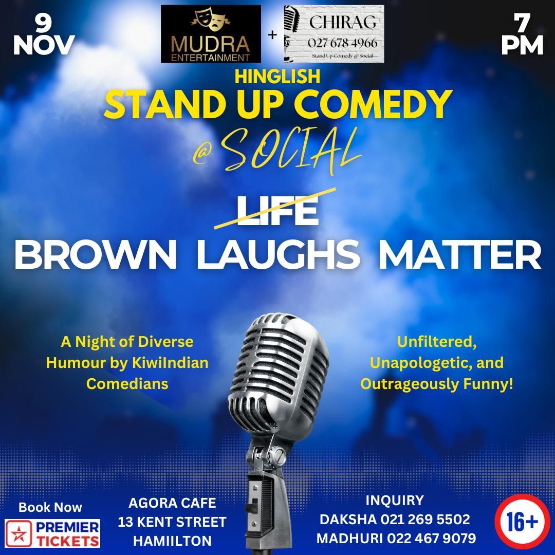 Brown Laughs Matter - Hinglish Stand-up Comedy