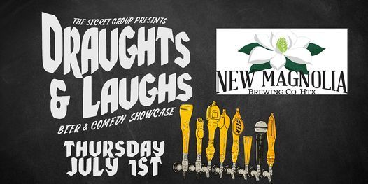 DRAUGHTS & LAUGHS: BEER & COMEDY SHOW! Feat. New Magnolia Brewery!