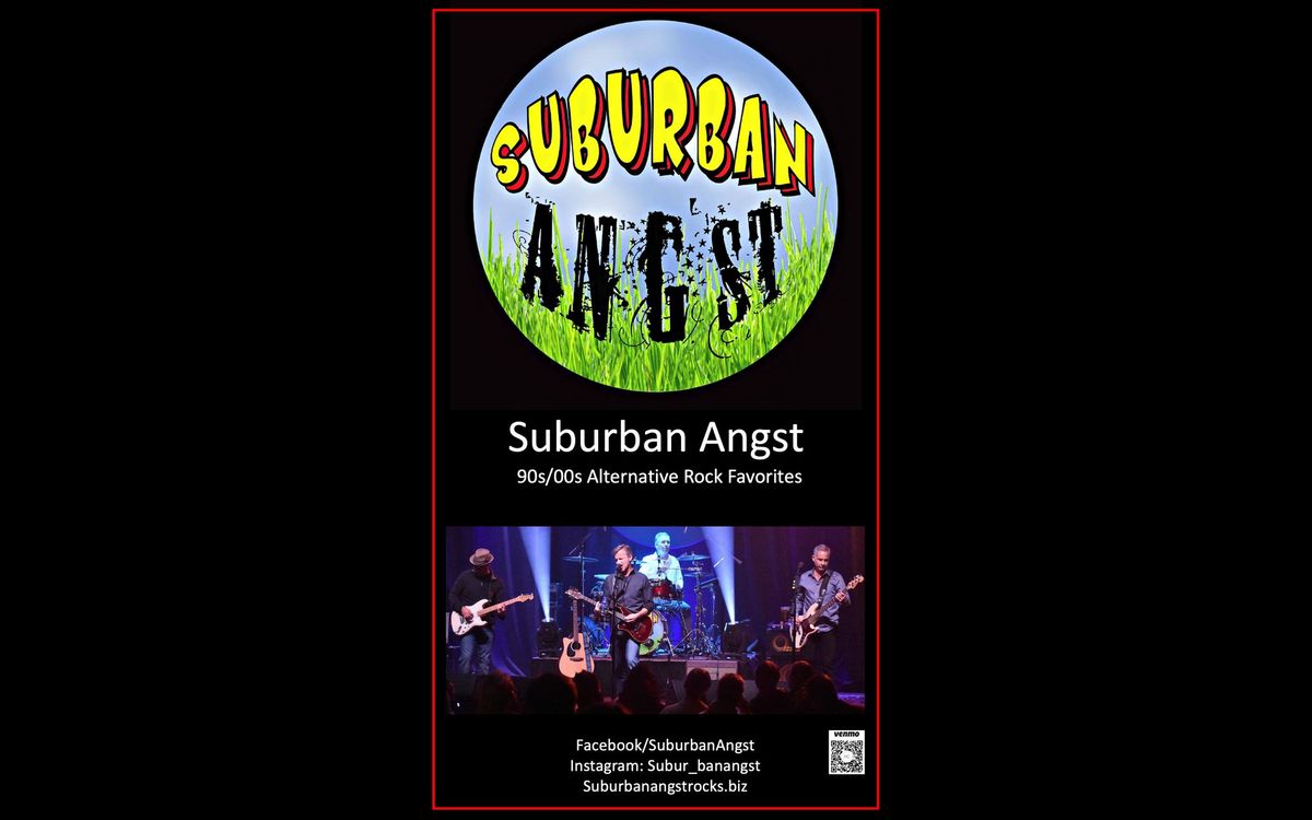Suburban Angst will be Rocking Lucky's Burger & Brew