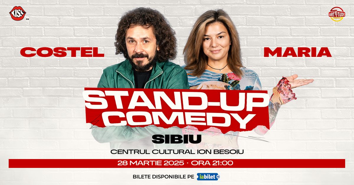 SIBIU SHOW 2 | Costel \u0219i Maria Popovici - Stand Up Comedy Show