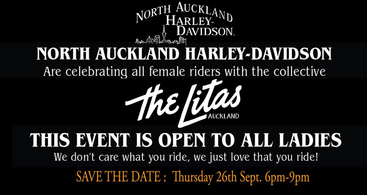 North Auckland Harley-Davidson Celebrating all female riders with the collective The Litas Auckland