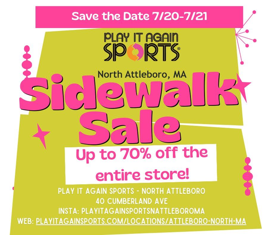Summer Sidewalk Sale July 20 & 21