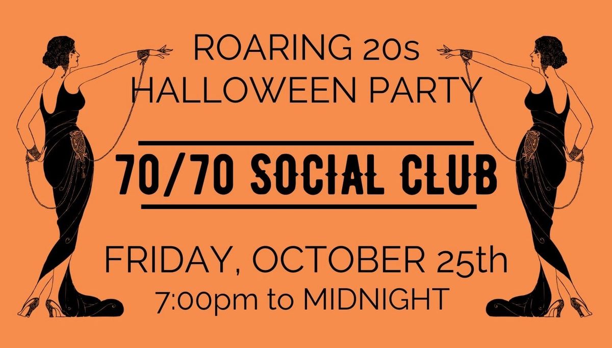 Roaring 20's Halloween Party