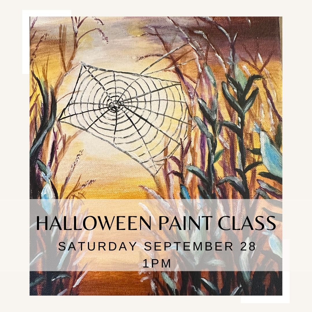 Countdown-to-Halloween Paint Class