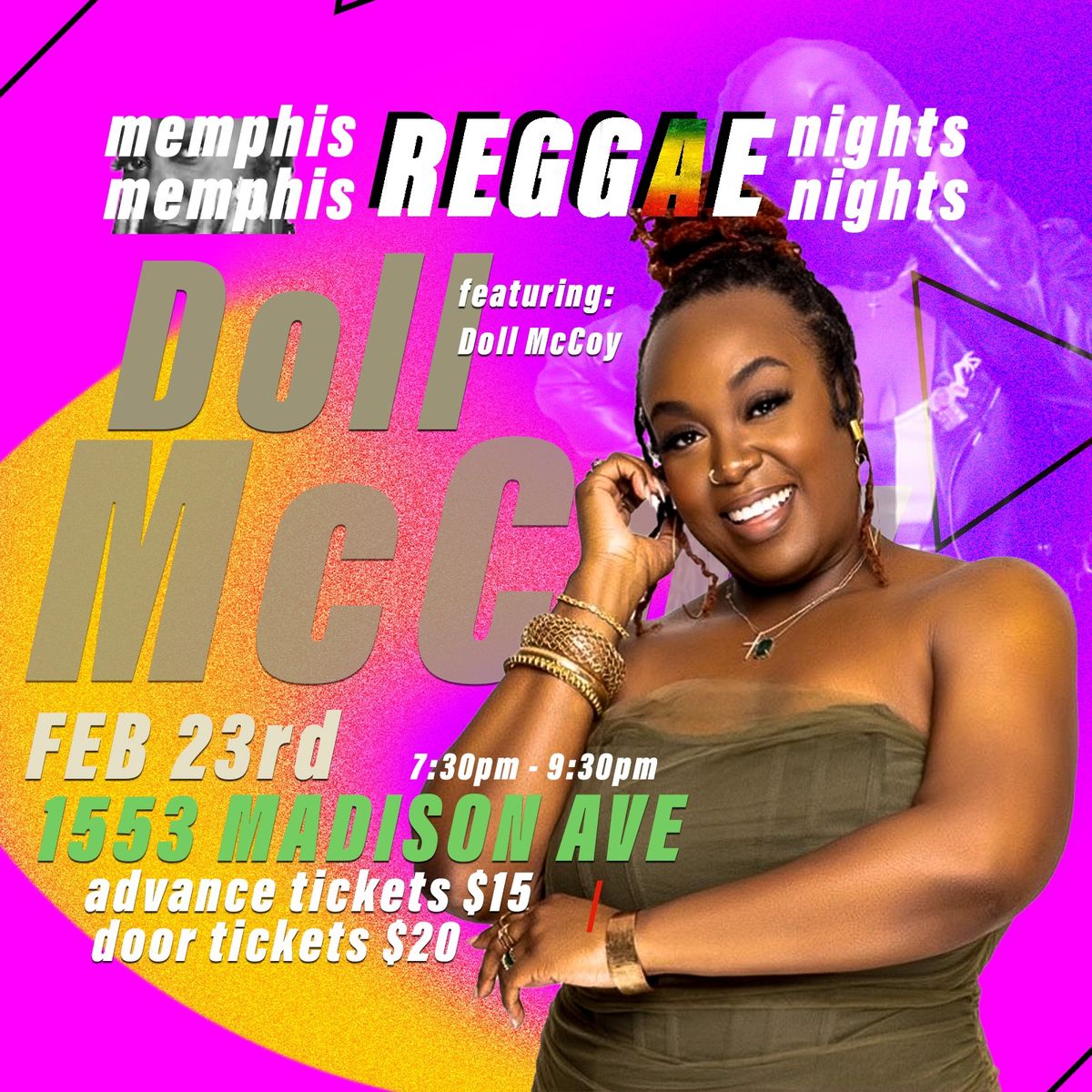 Memphis Reggae Nights featuring Doll McCoy