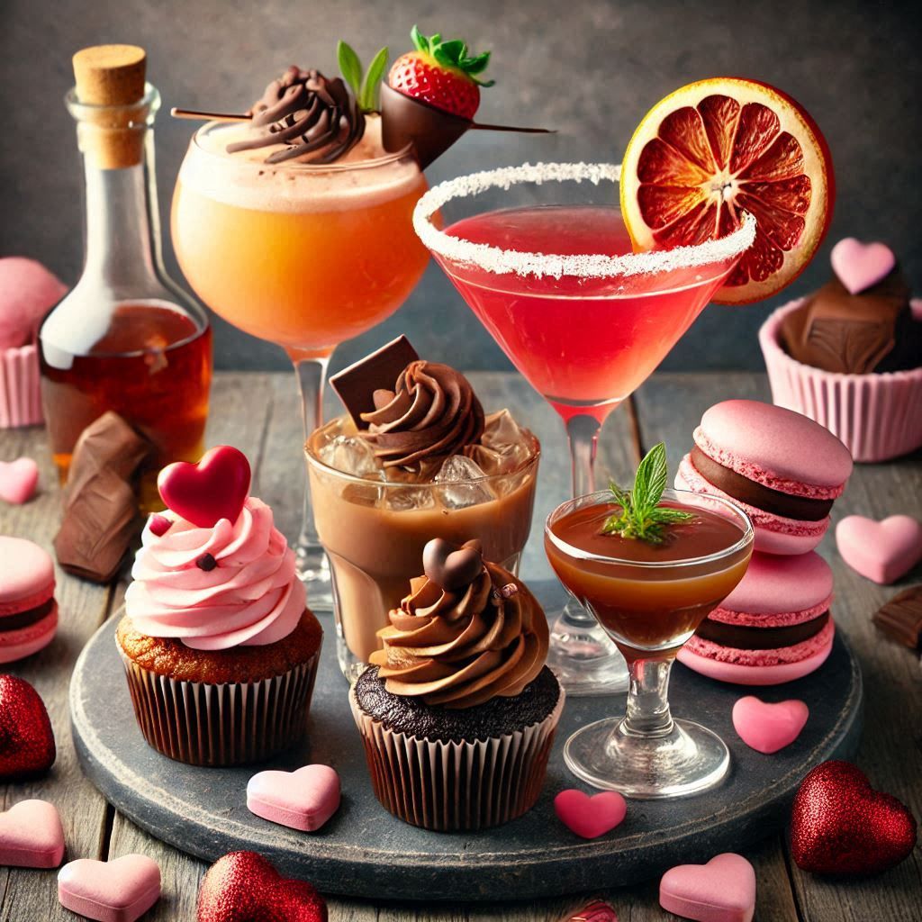 Valentines Cocktail & Dessert Pairing