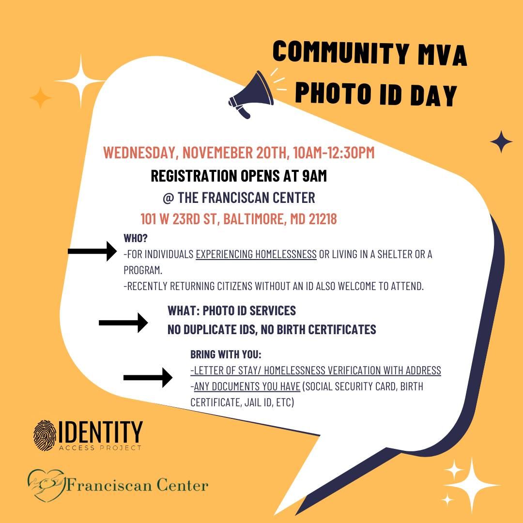 Community MVA Photo ID Day 