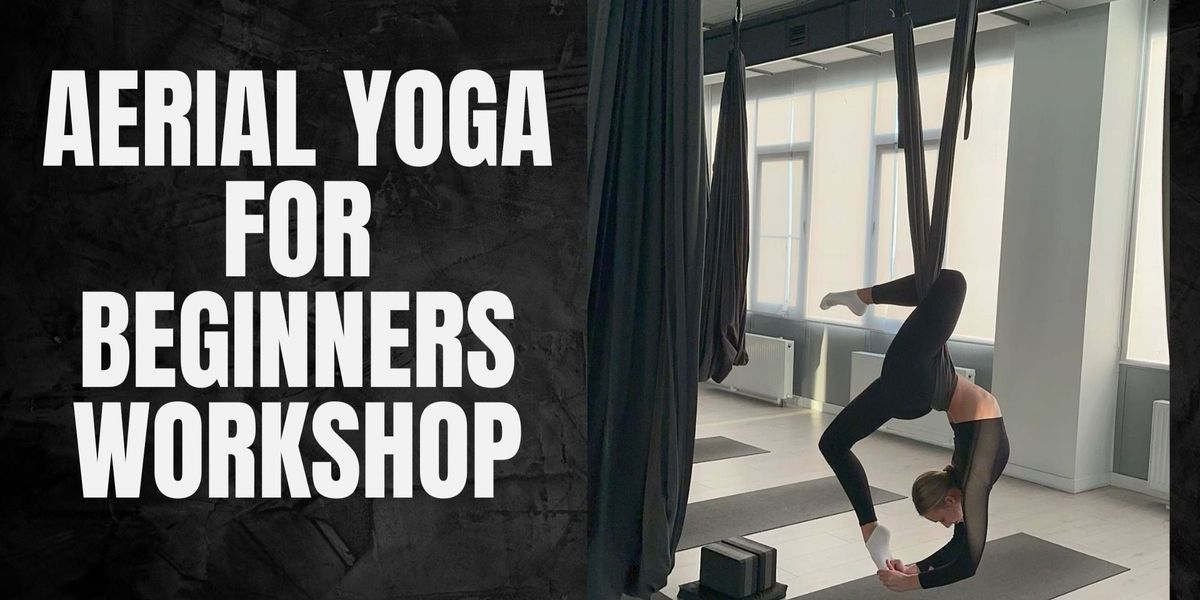 Aerial Yoga Workshop for Beginners Fly into Fit