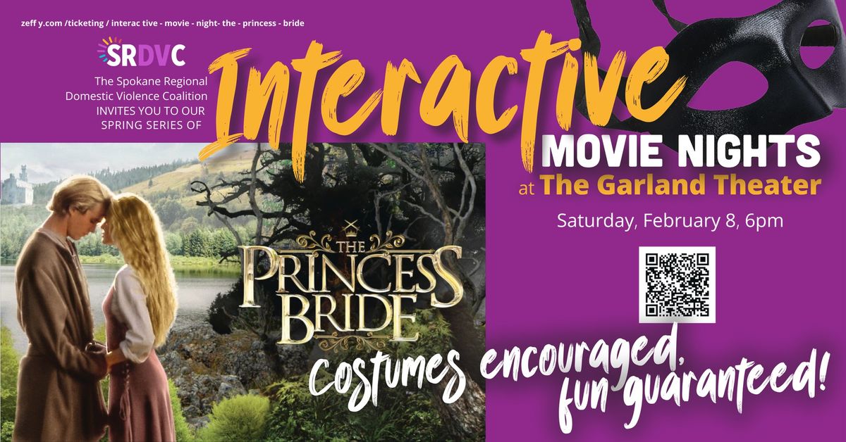 The Princess Bride- Interactive Movie Night at The Garland Theatre