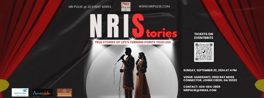 NRIStories, a groundbreaking, immersive storytelling event presented by NRI Pulse