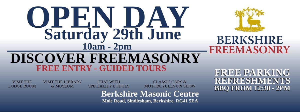 Berkshire Freemasons Open Day