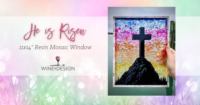 New Design! | Resin Mosaic Window