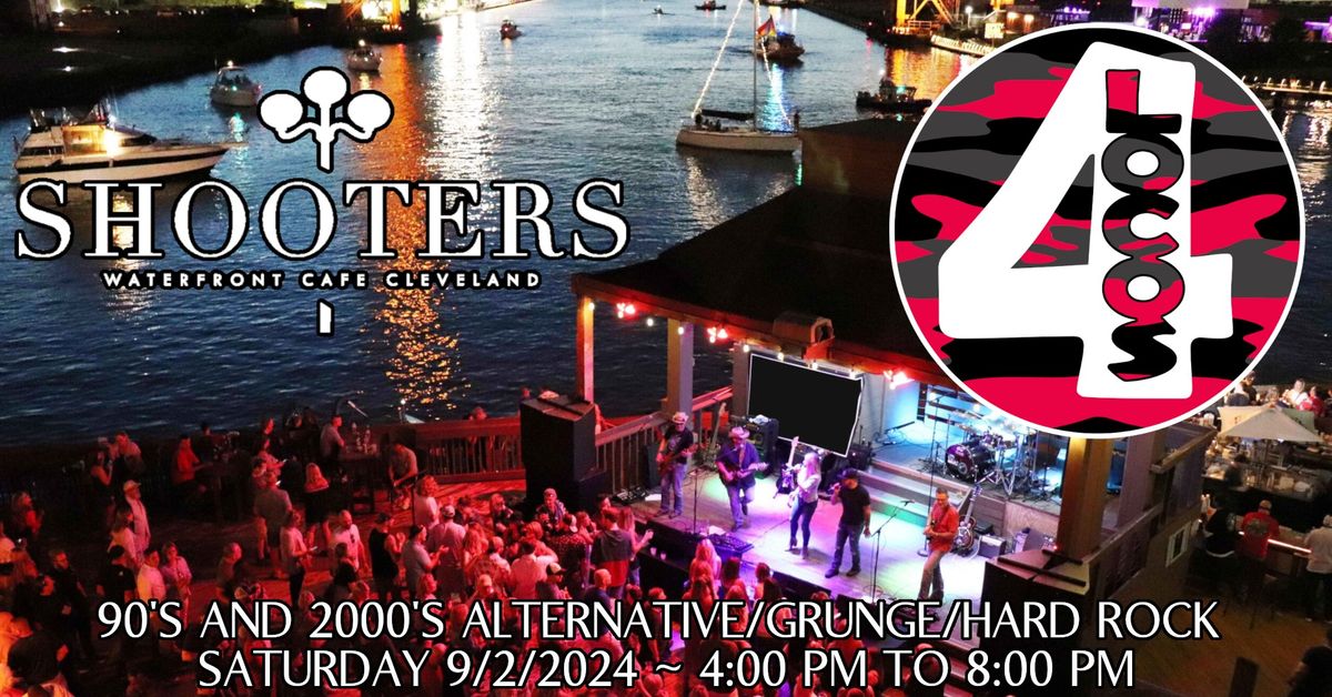 4LOCOS LABOR DAY @ Shooters on the Water - West Bank of the Flats