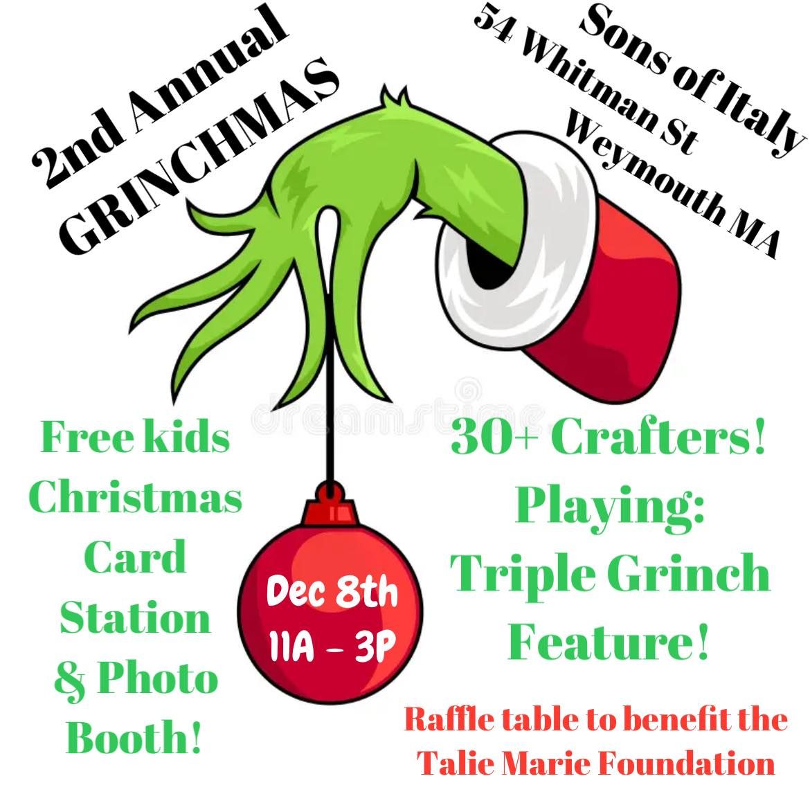 2nd Annual GRINCHMAS Holiday Craft Vendor Fair 2024