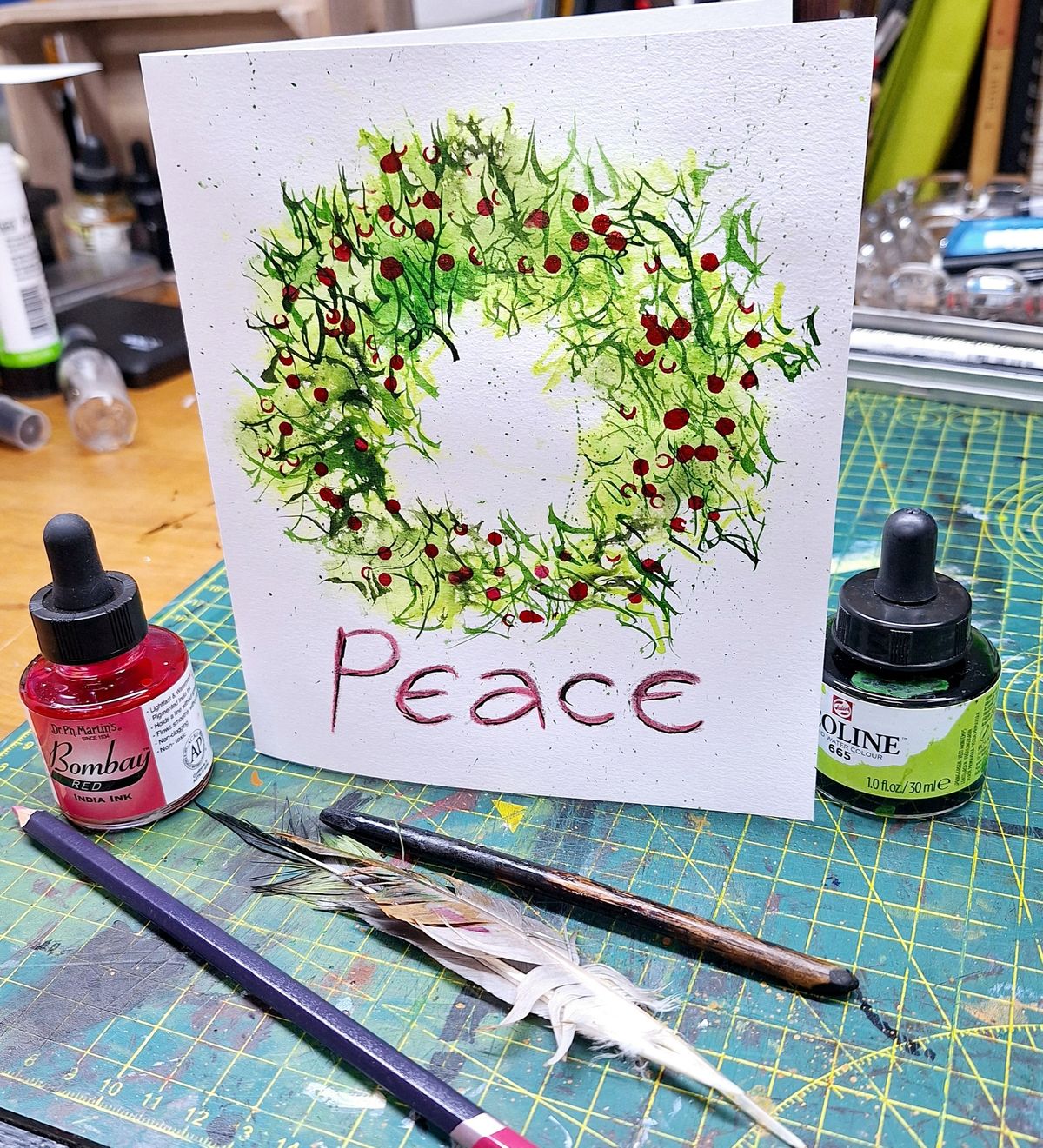 Creative Drawing Workshop: Christmas Card