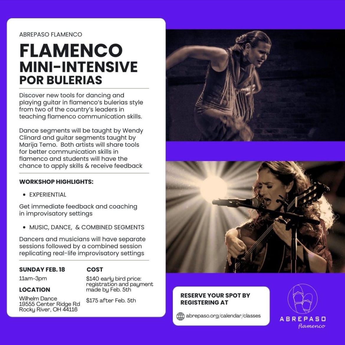 Clinard Dance's Flamenco Quartet Project