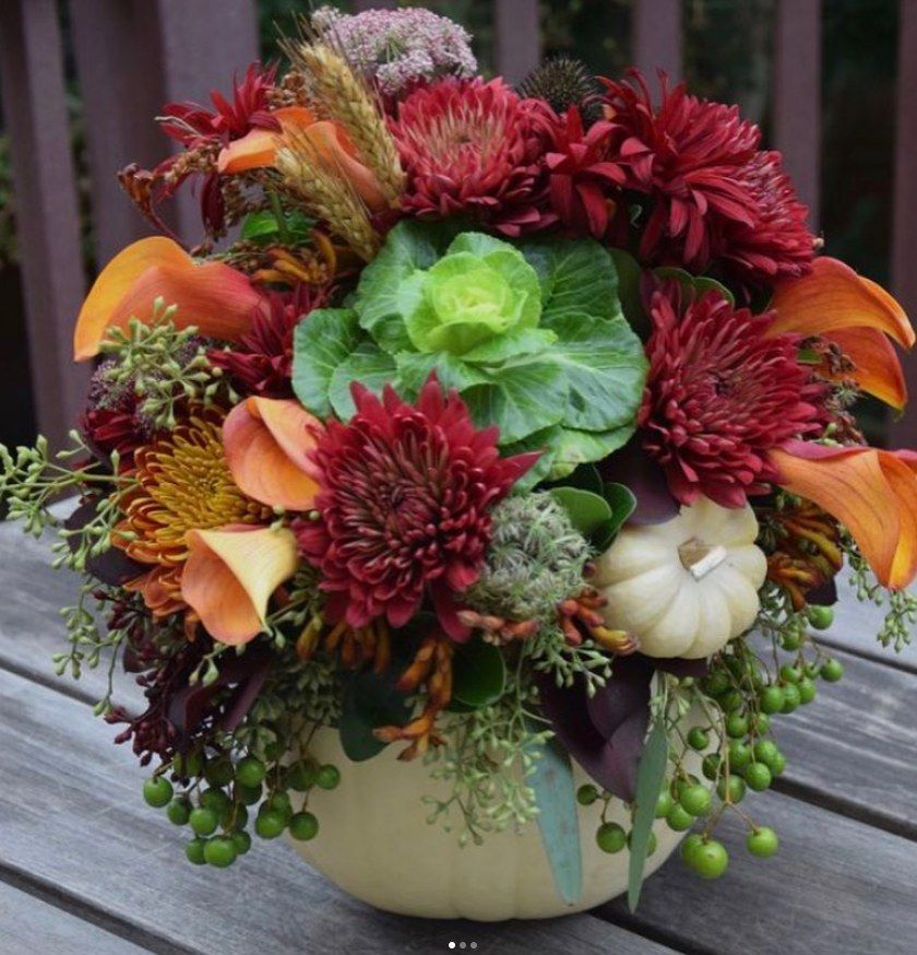 Pumkin Centerpiece Class