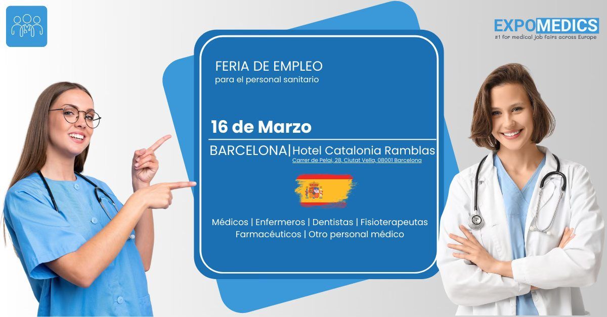 Feria de Empleo para el Personal Sanitario | Barcelona