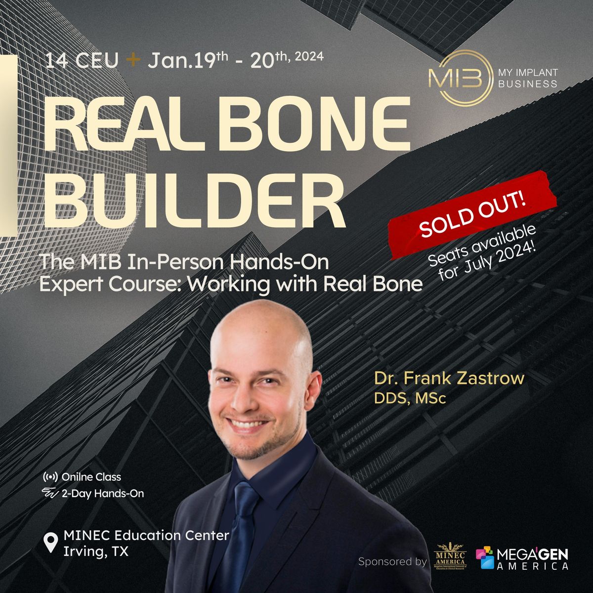 Real Bone Builder Expert Masterclass | Dr.Frank Zastrow