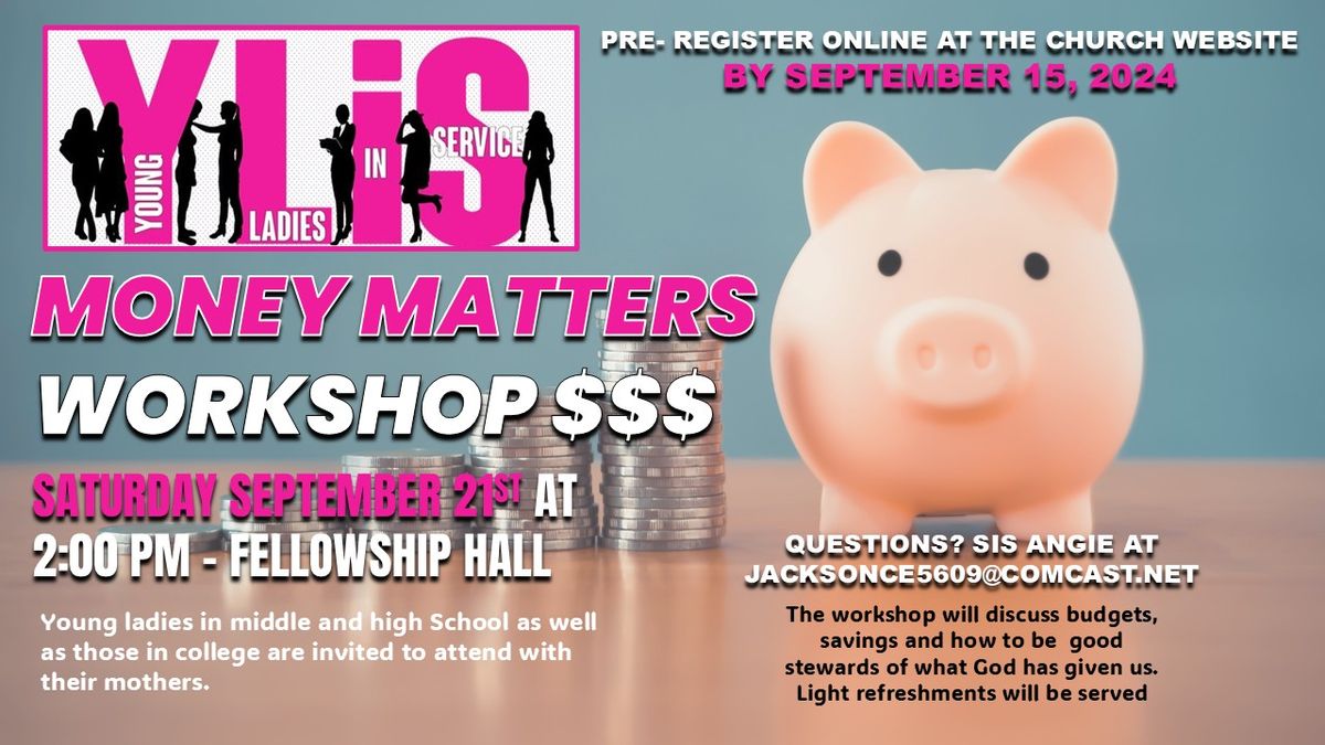 YLiS - Money Matters Workshop