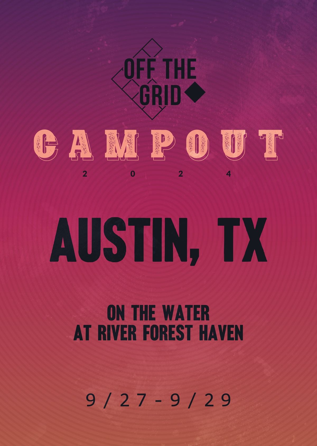 Off The Grid Campout (Austin)