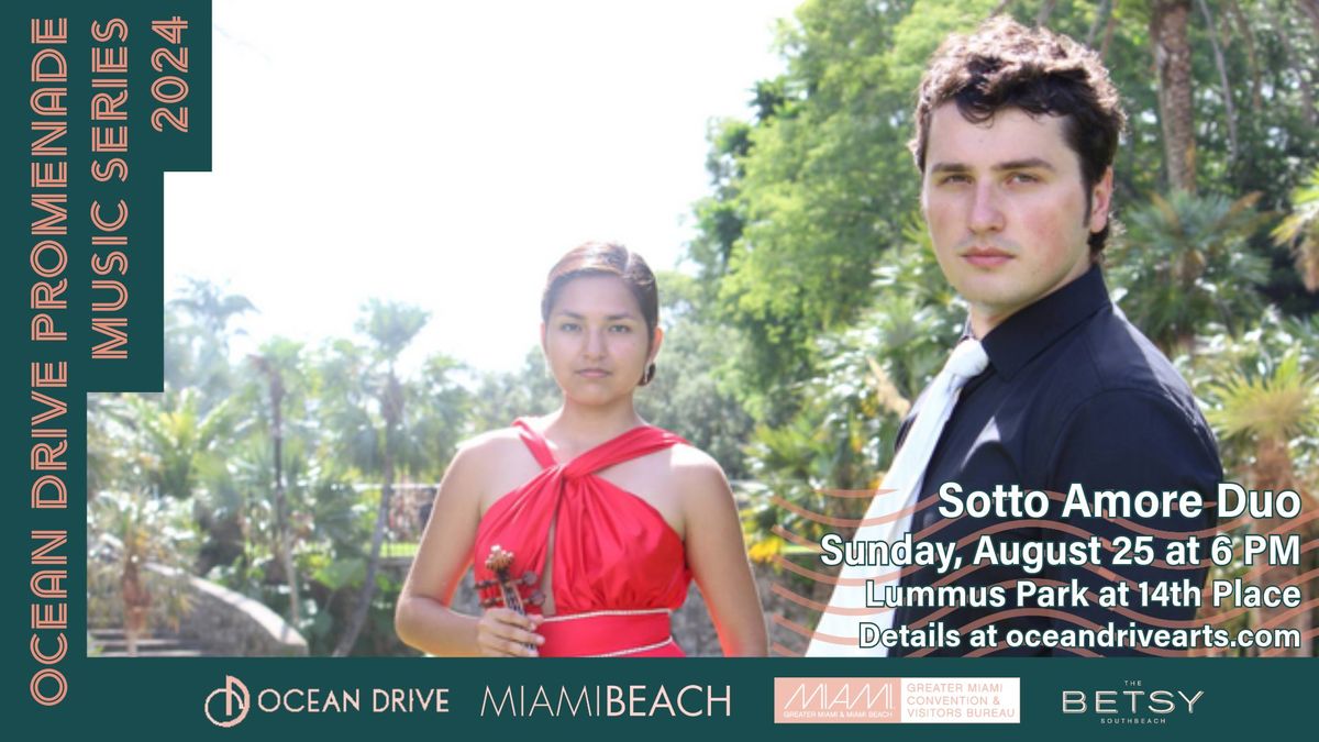 Ocean Drive Promenade Music Series: Sotto Amore Duo