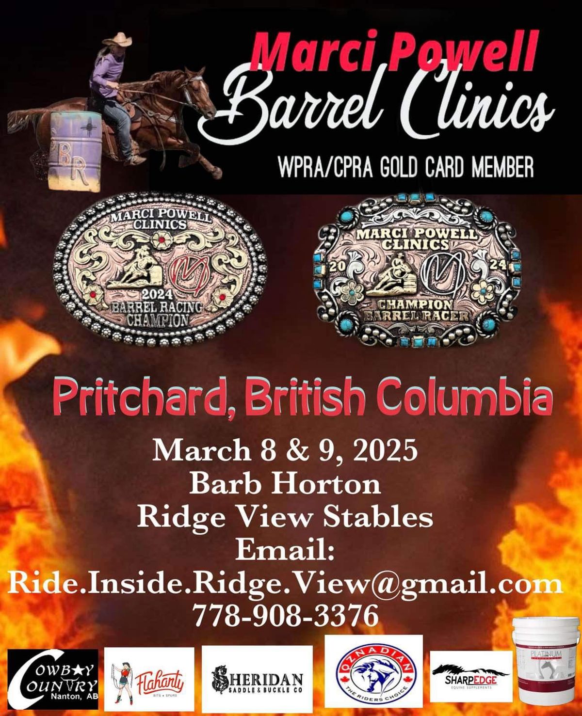 Marci Powell Barrel Clinic