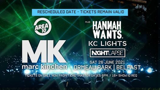 MK | Area 10 at Belsonic 2021 - tickets 