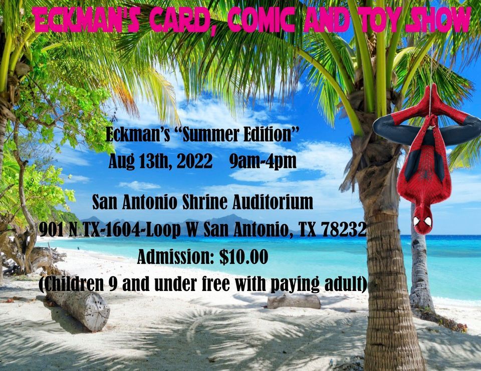 Eckman's Card Comic and Toy Show Summer Edition