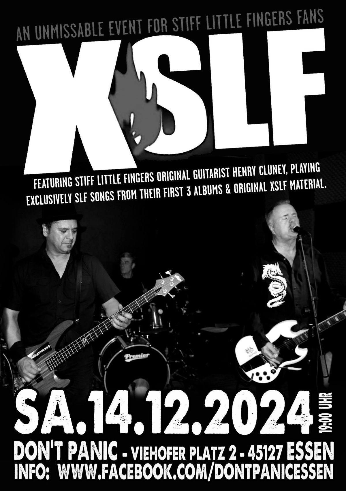 XSLF (Punkrock from Belfast feat original Stiff Little Fingers Guitarist Henry Cluney)  