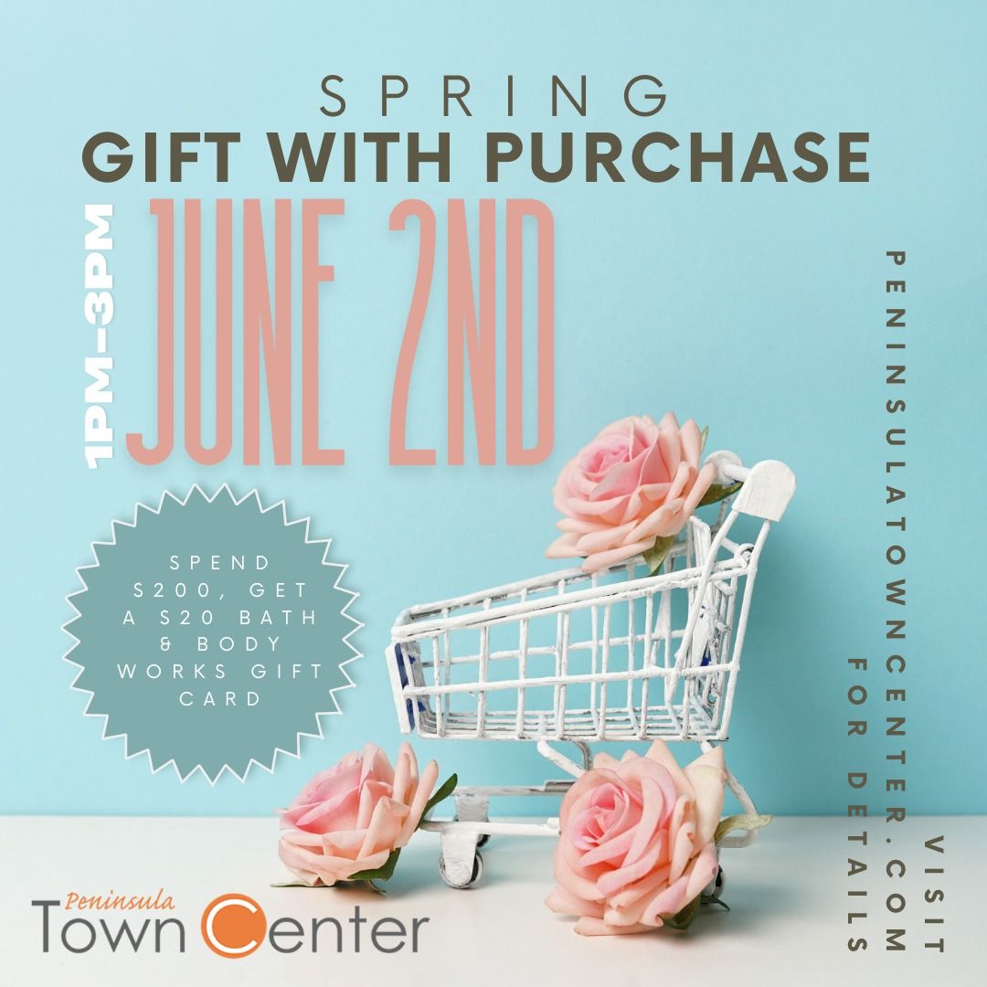 Spring Gift with Purchase