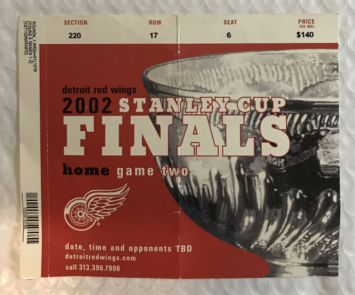 NHL Stanley Cup Finals: Detroit Red Wings vs. TBD - Home Game 1 (Date: TBD - If Necessary)