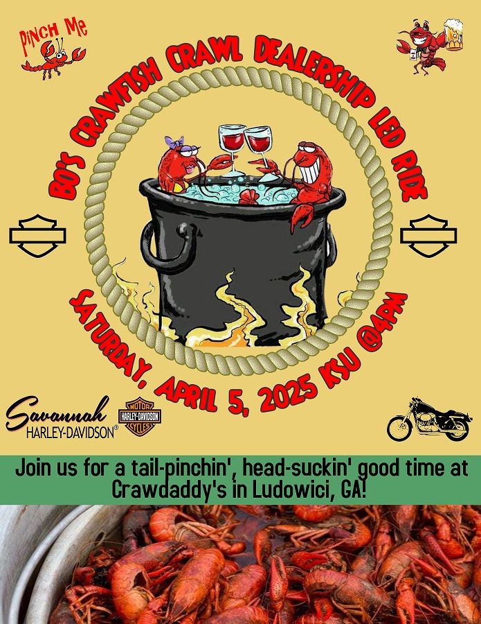 Crawfish crawl dealership led ride