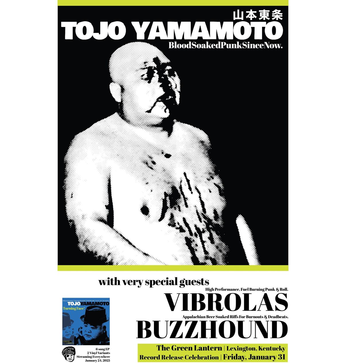 Tojo Yamamoto Record Release