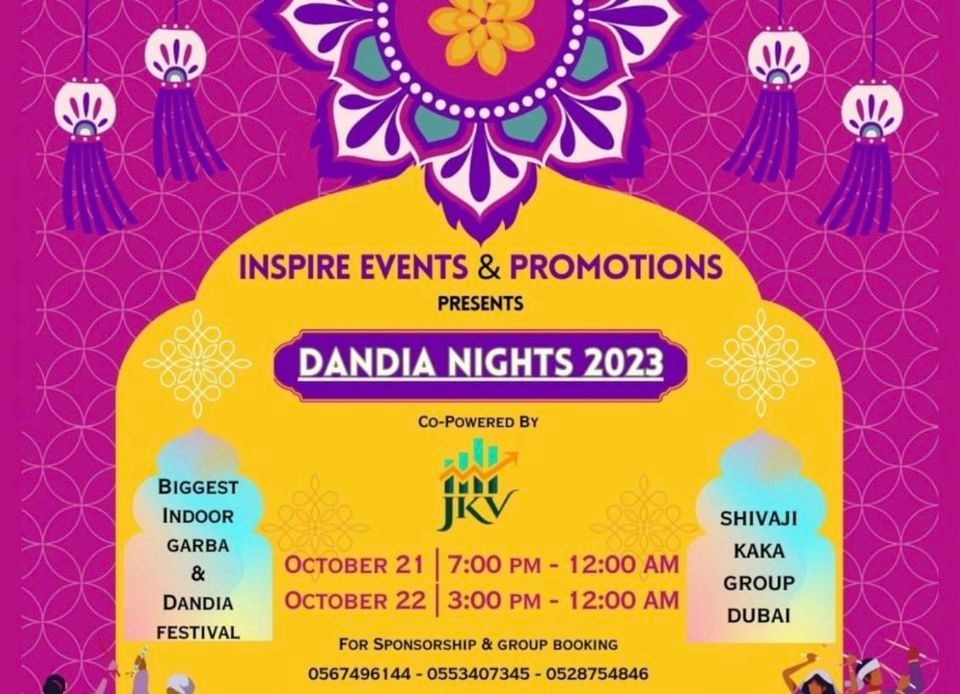 Dandiya Nights - Dubai 2023