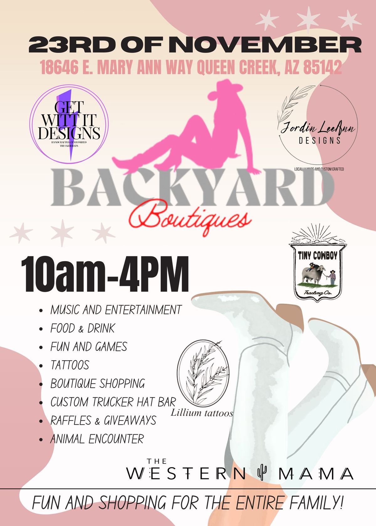 Backyard Boutiques Shopping Event