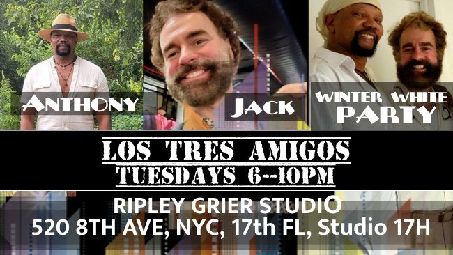 Los Tres Amigo: Winter White Party Anthony Blackwell & Jack Hanley