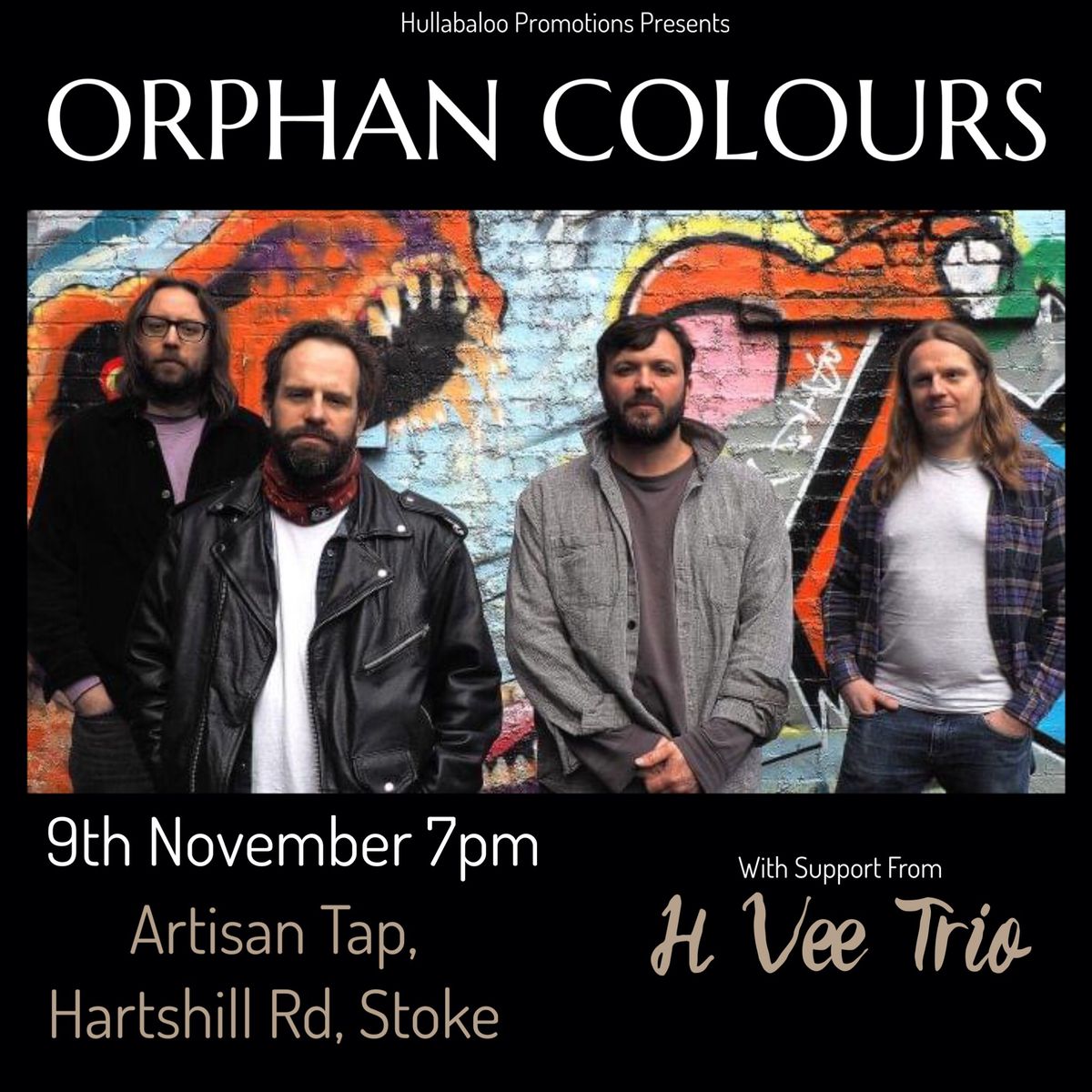 Orphan Colours + H Vee Trio 